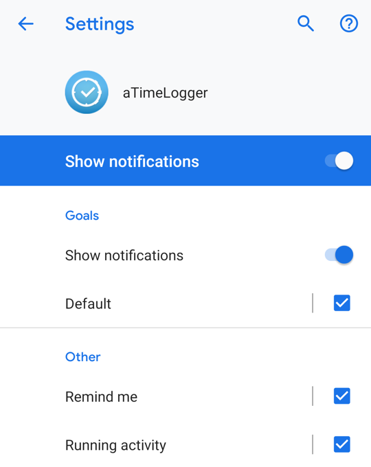 Android Notification Channels